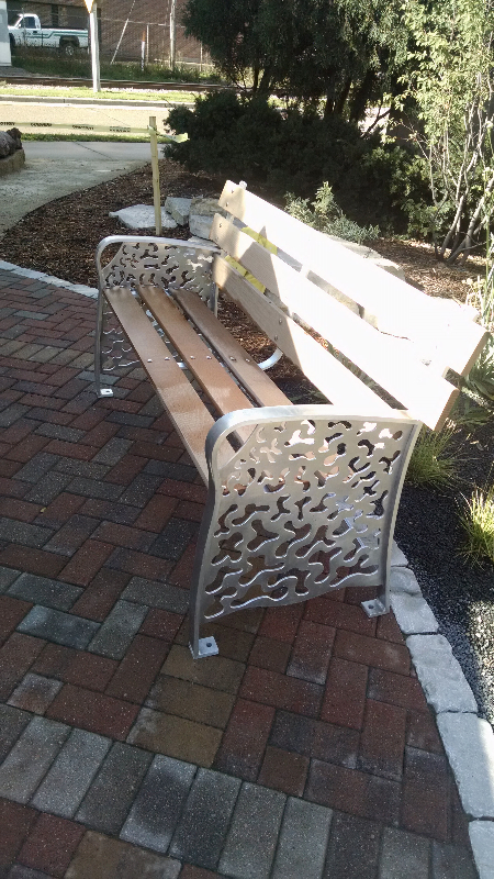 Bench for Gateway Garden